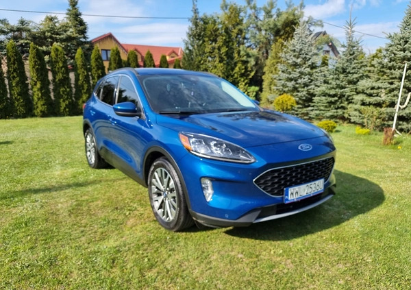 Ford Kuga cena 117000 przebieg: 18000, rok produkcji 2022 z Poręba małe 497